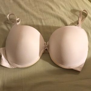 White push up bra